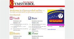 Desktop Screenshot of gymsymbol.com