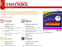 Tablet Screenshot of gymsymbol.com